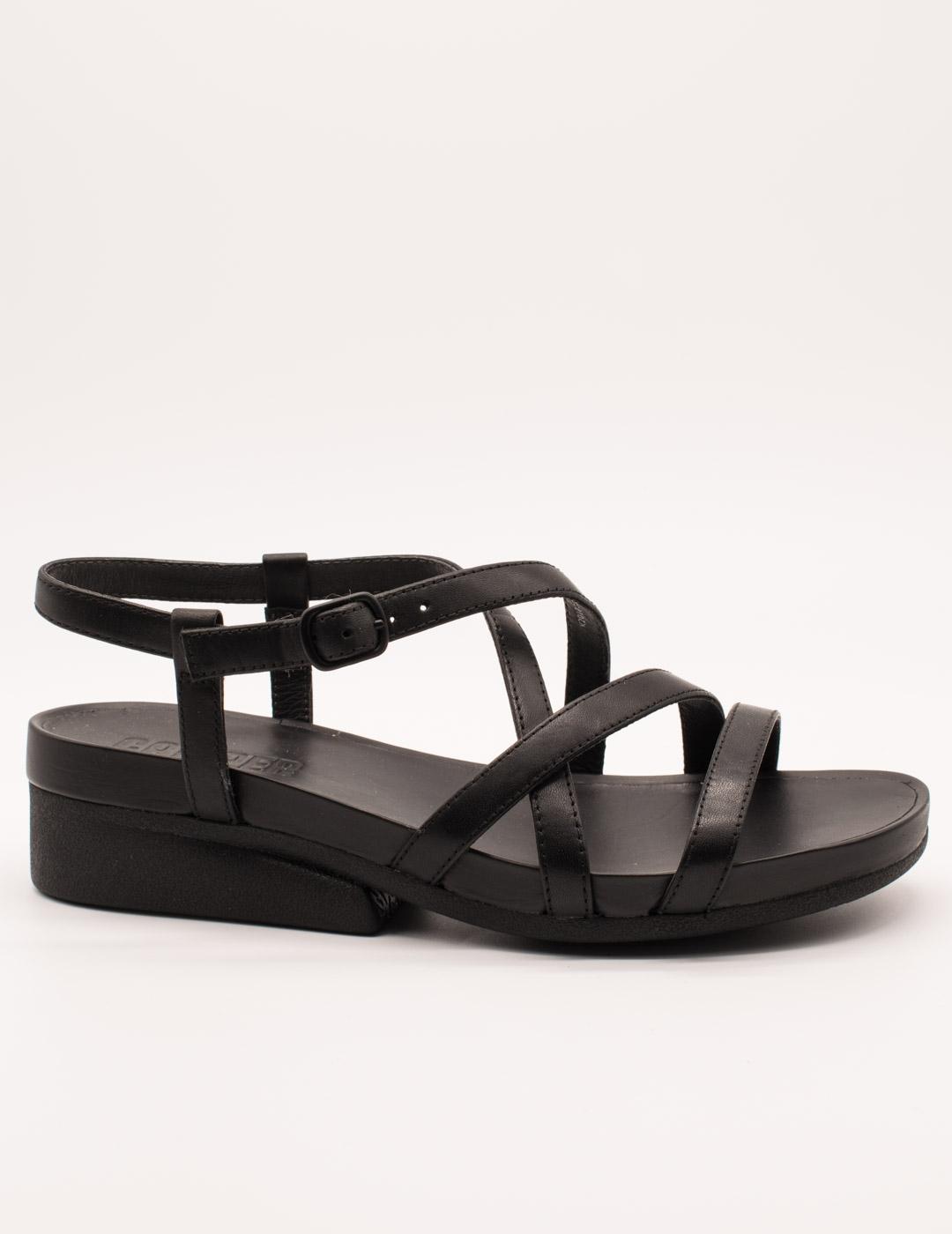 Sandalia Camper k201235-001 Ultrasoft negro/ Minik de mujer.