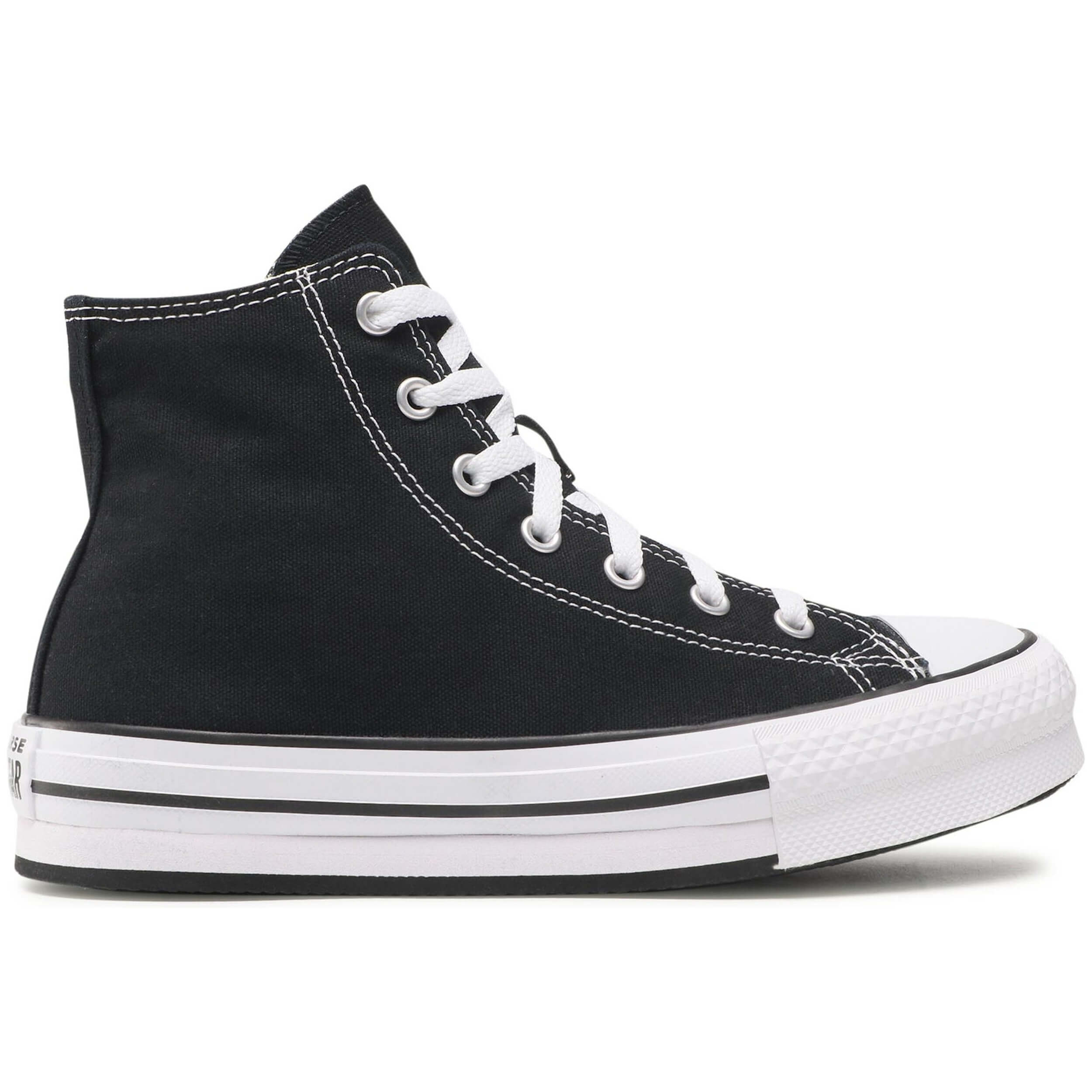 Calzado Sportswear marca Converse modelo 272855C para kids en color negro
