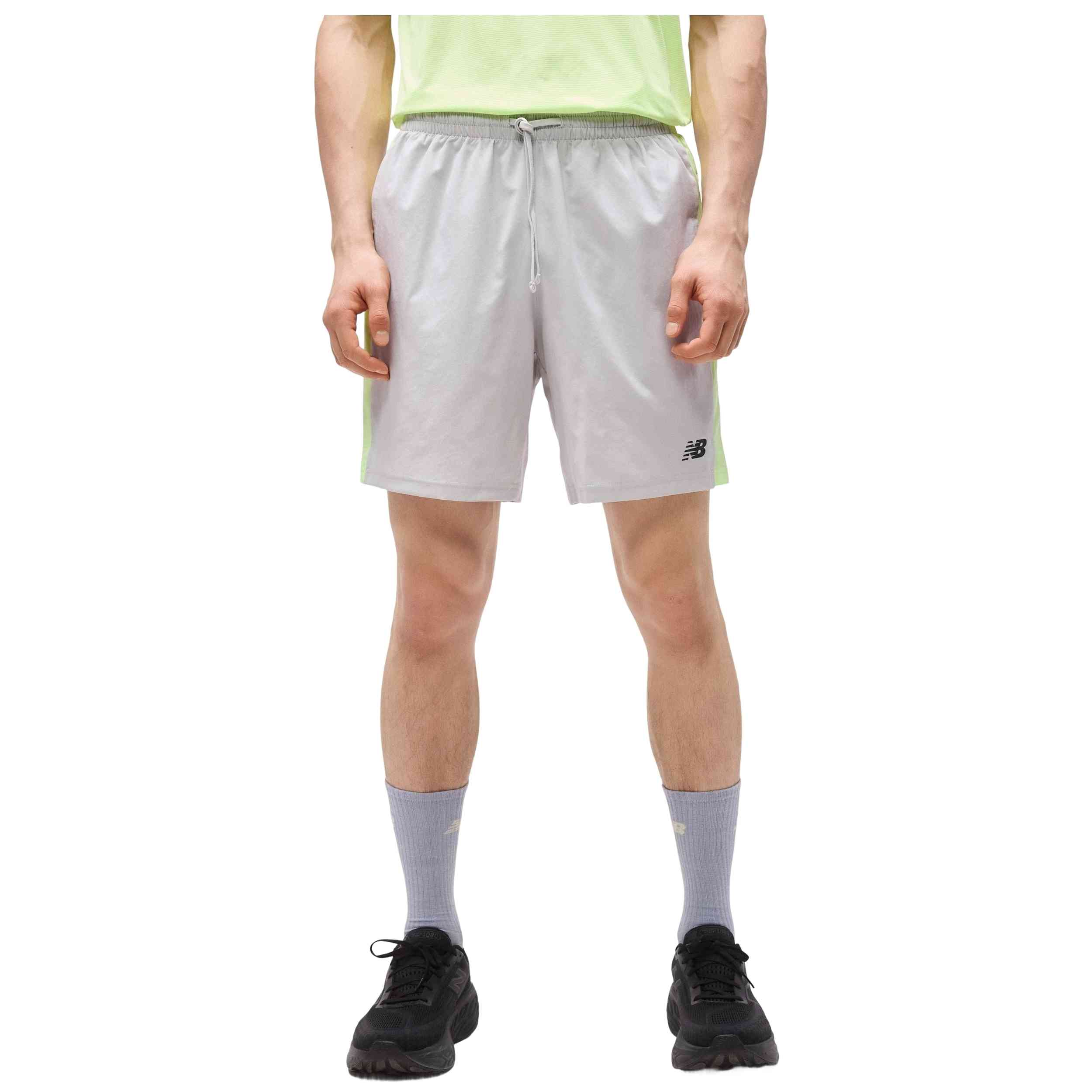 Pantalon Corto New Balance modelo Fast Days para Hombre en color Gris
