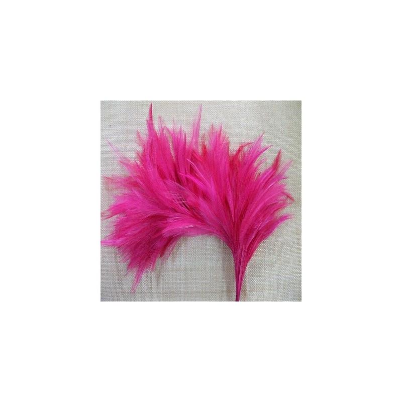 MONTAJE DE PLUMAS DE GALLO