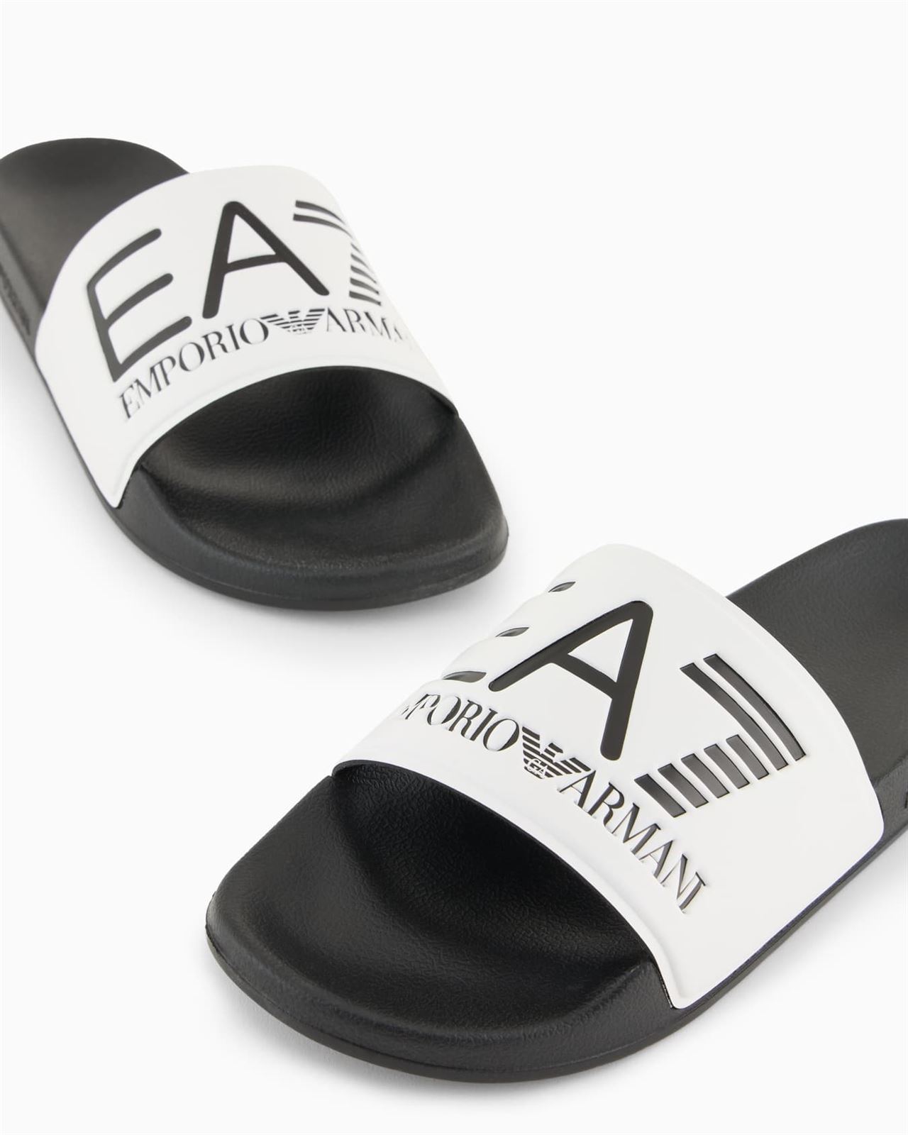 Chanclas EA7 Emporio Armani 7X000108 AF15118 MZ096 White/Black/Black