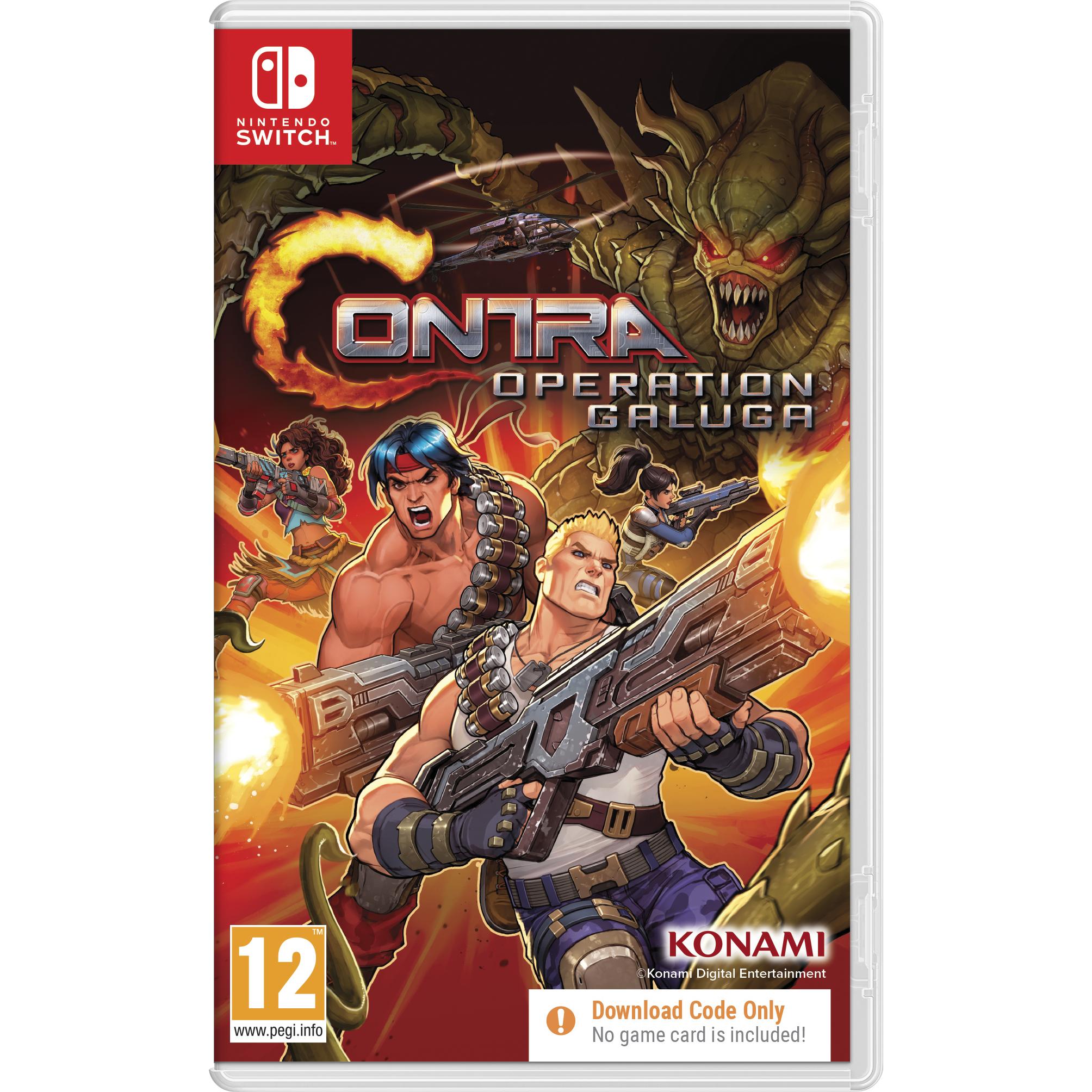 Contra Operation Galuga (Codigo en Caja) - Switch - Nuevo precintado - PAL España