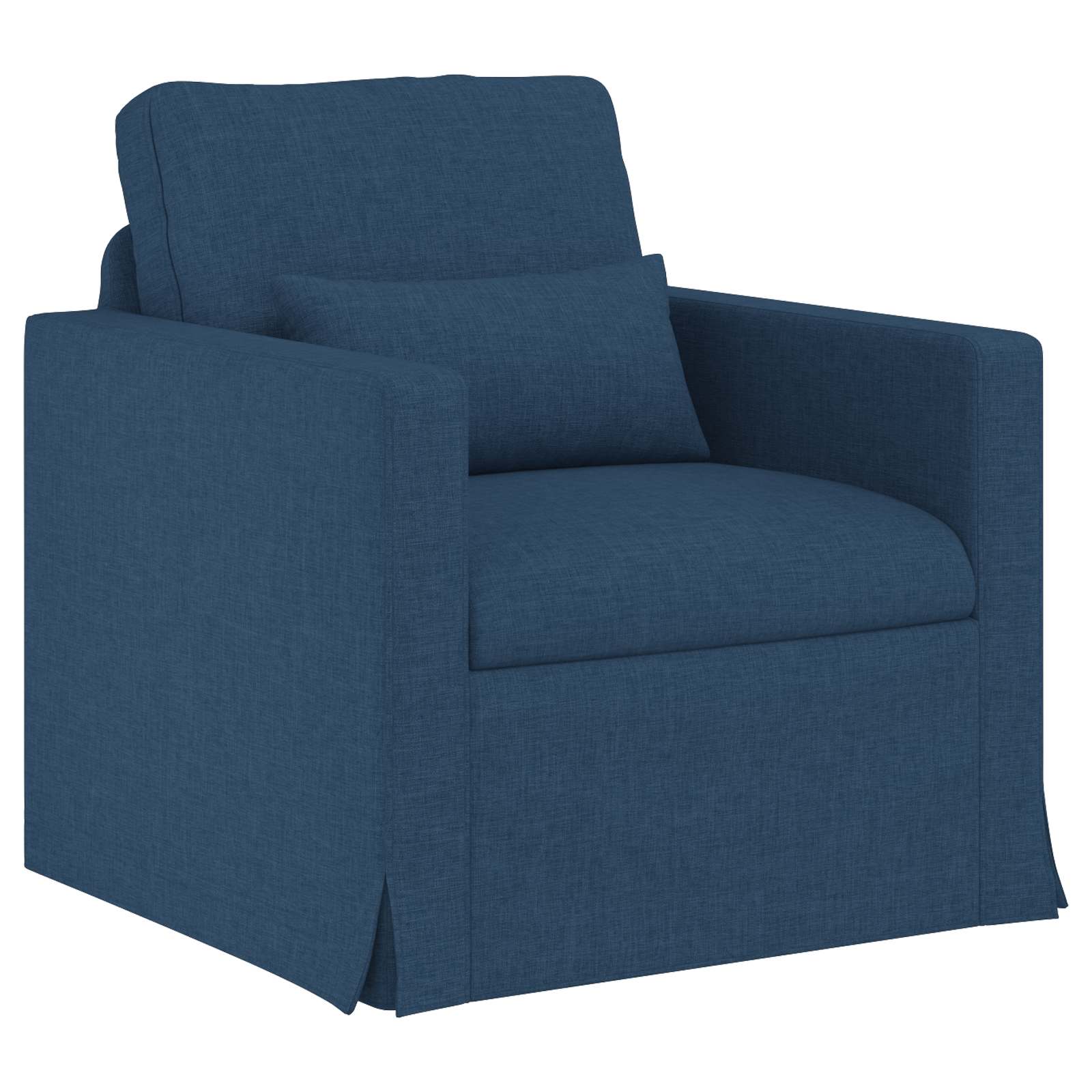 vidaXL Sofá 78 x 78 x 80 cm tela Multicolor