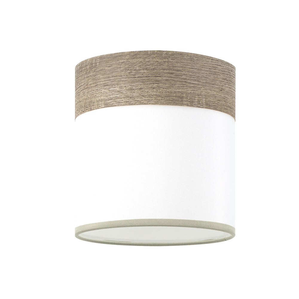 Pantalla Regl/plaf Cloe E27 Blanca/ 16dx16dx16h