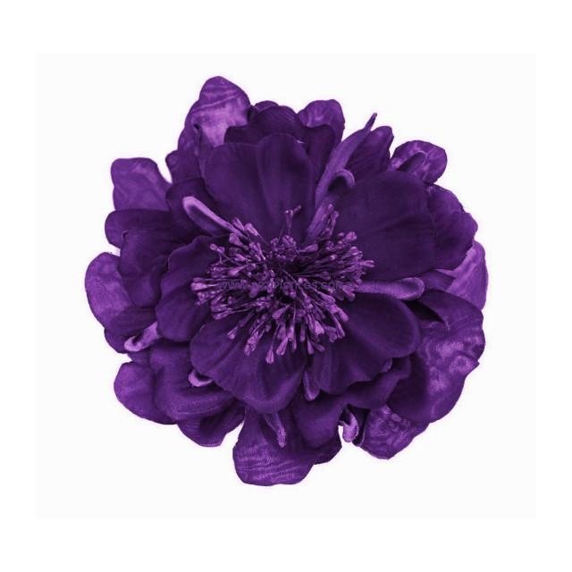 FLOR DE TELA RUNA 14 Cm Raíz FLORES BROCHES DE TELA Sombreros