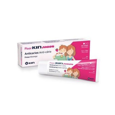 FLUOR KIN JUNIOR GEL  1 TUBO 75 ml SABOR FRESA