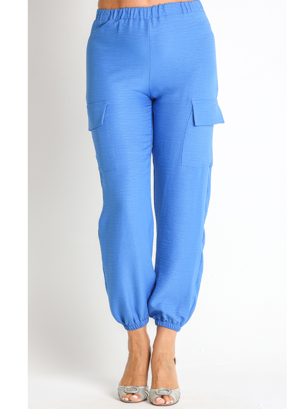 360106L  PANTALON RUSTICO BOLSILLOS Y GOMA BAJO