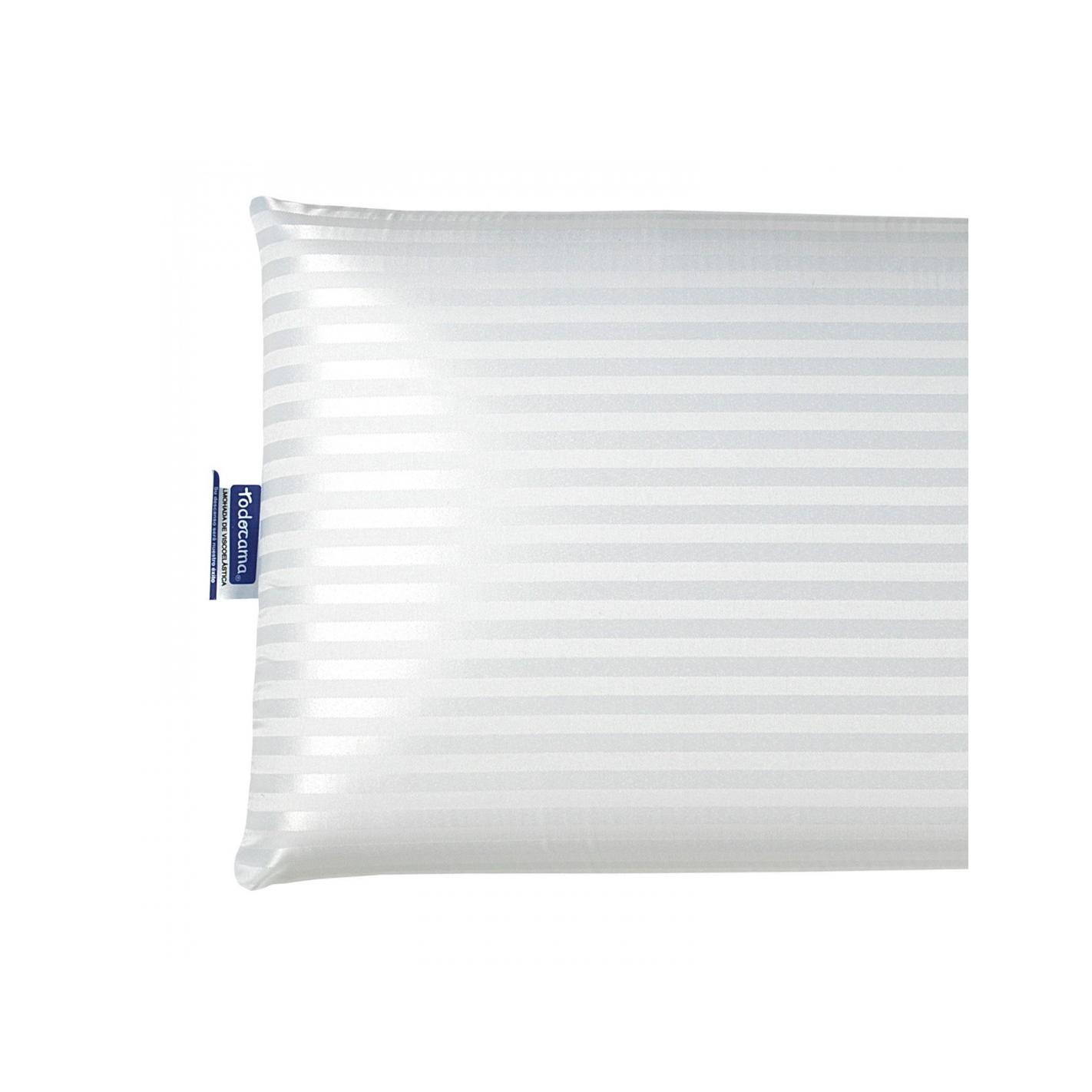 Todocama - Almohada Viscoelástica Platinium Termorregulable Firmeza Media-Alta.