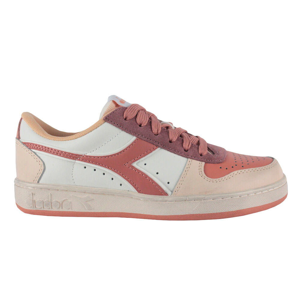 Diadora Magic Basket Low Icona Wn 501.178737 01 C9865 Coral Haze/Beach Sand/Blc