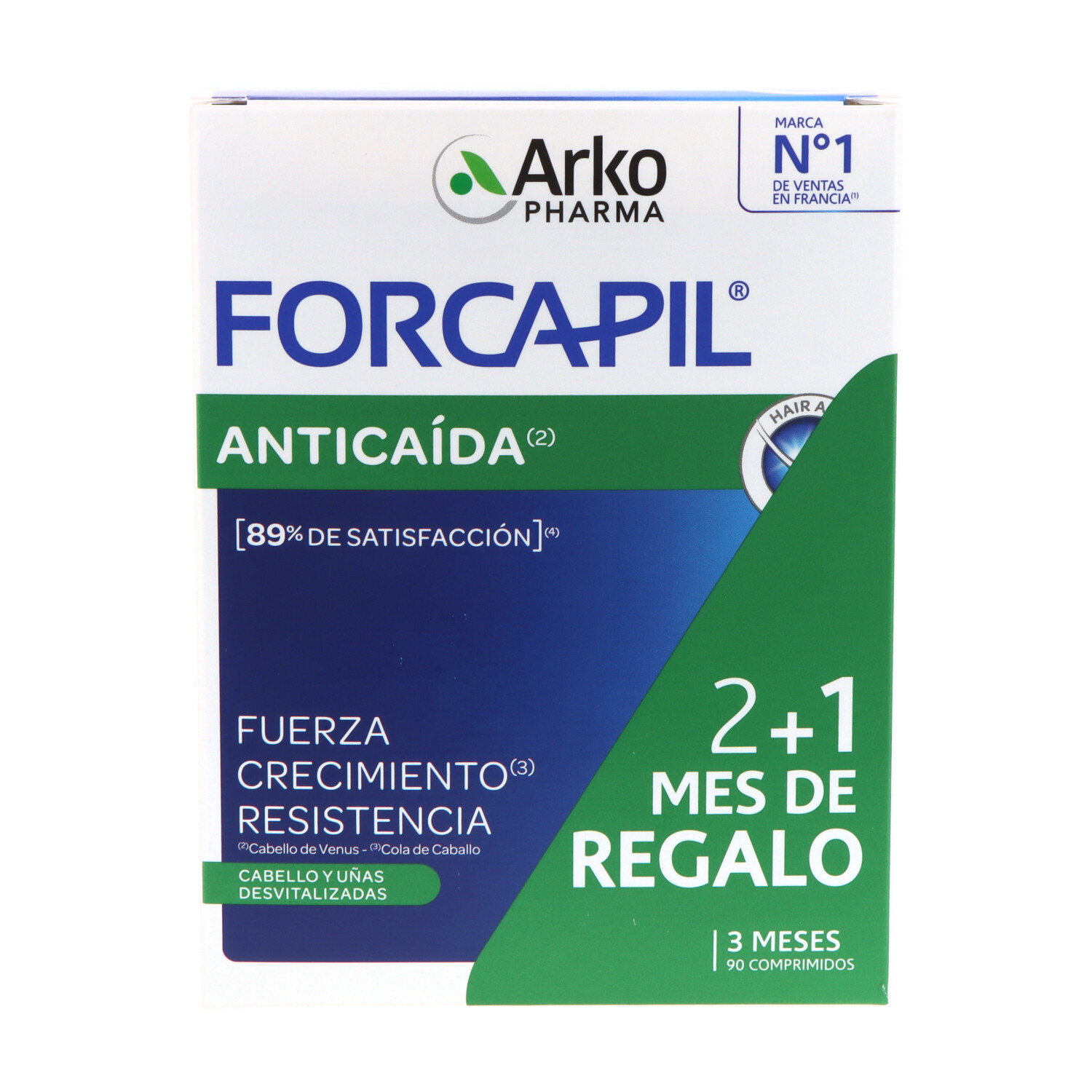 Forcapil Anticaida Cabello Y Uñas 90 Comp 21