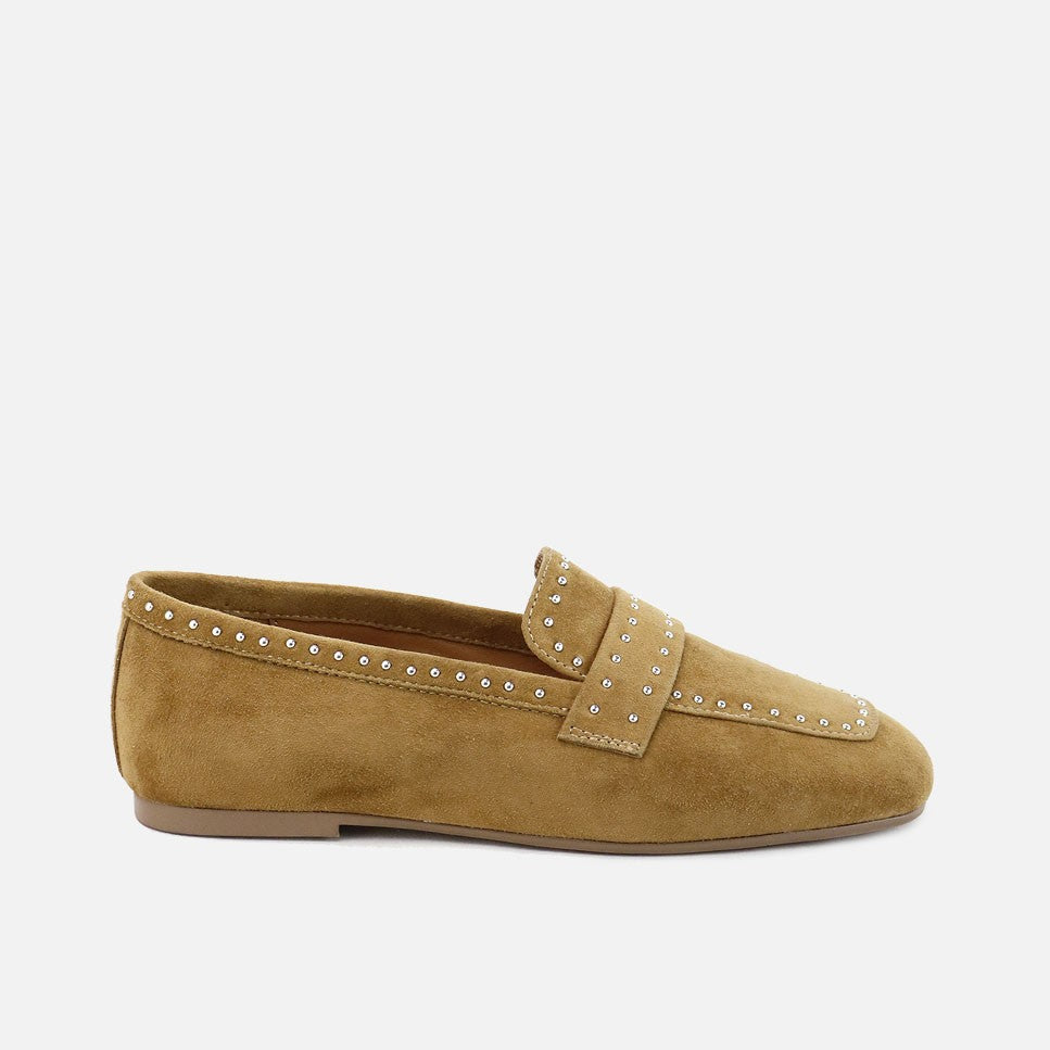 Mocasines Guante Tachas Ante Turron Papanatas | Eli 1957