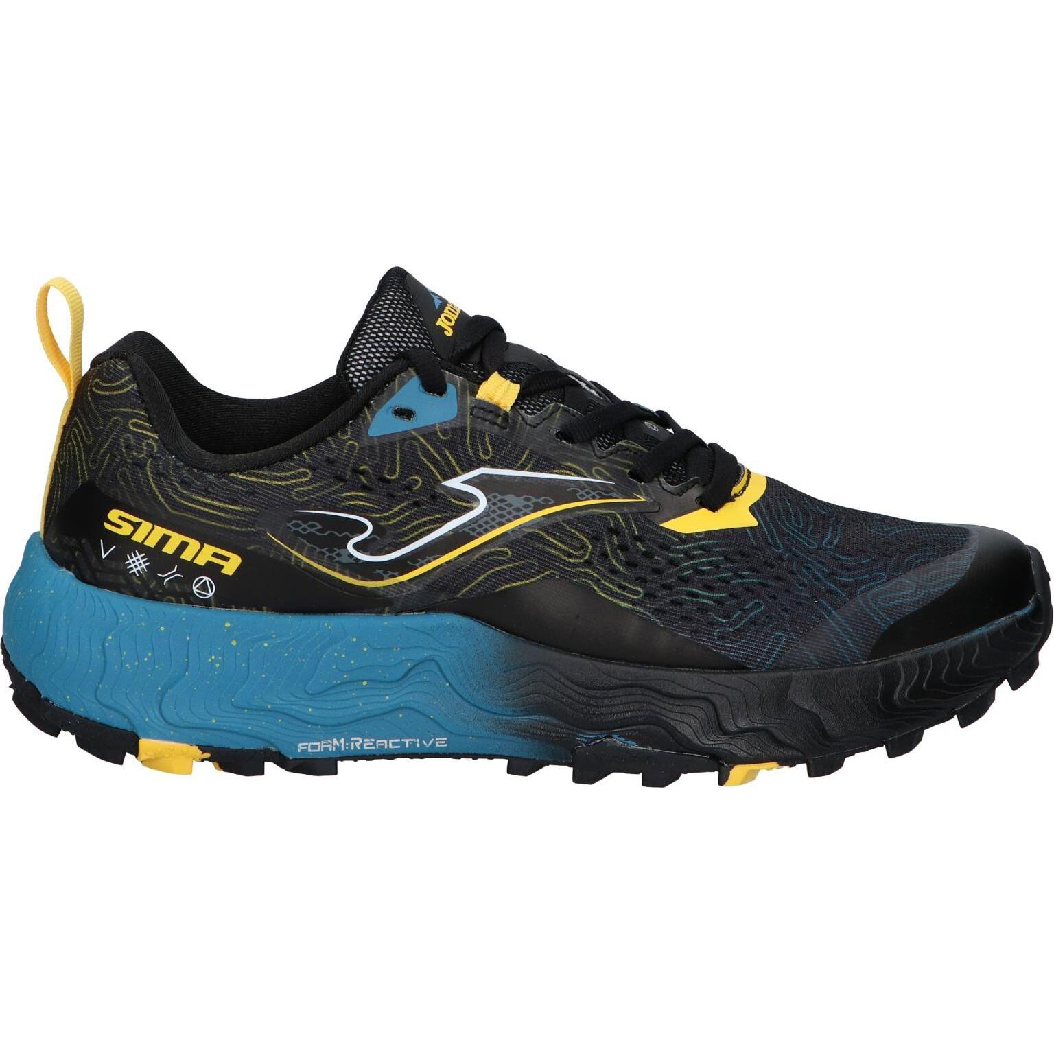 Joma tksims2501 sima 2501 black-blue men's sneakers