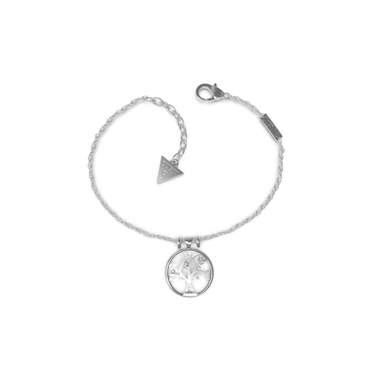 Guess Pulsera Mujer Talismania De Acero Plateado Jubb01437jwrhs