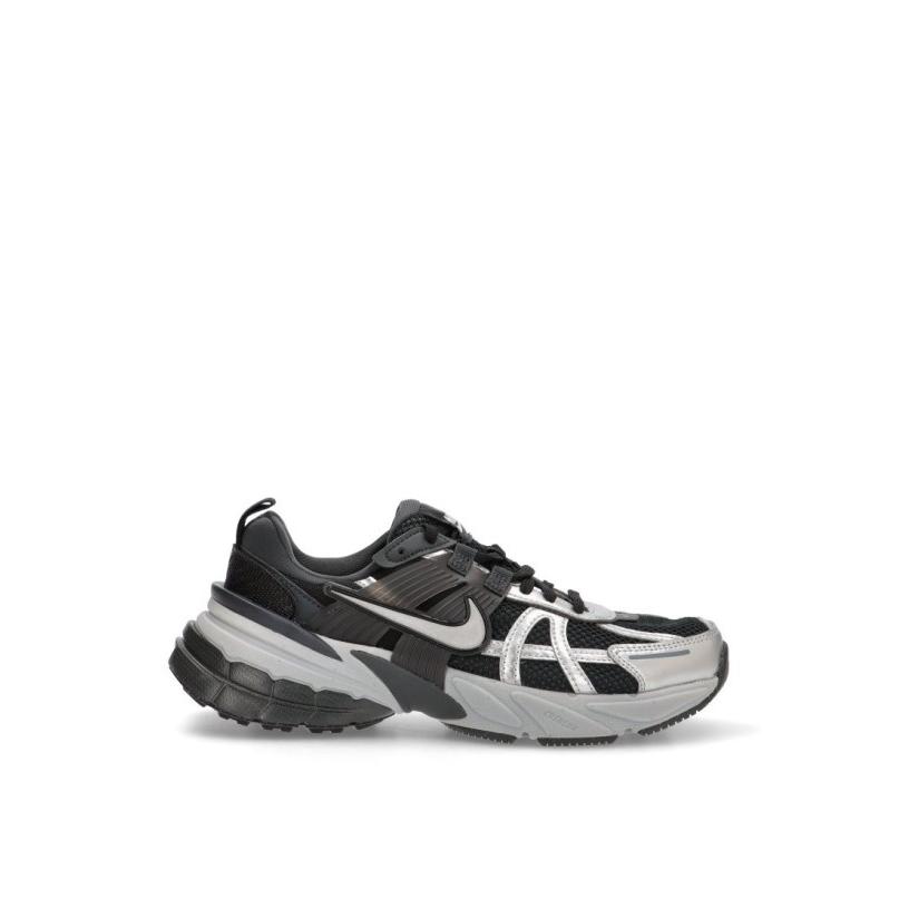 Zapatillas Casual Nike - Mujer - Suela Plana - Modelo Fd0736 - Color Plata