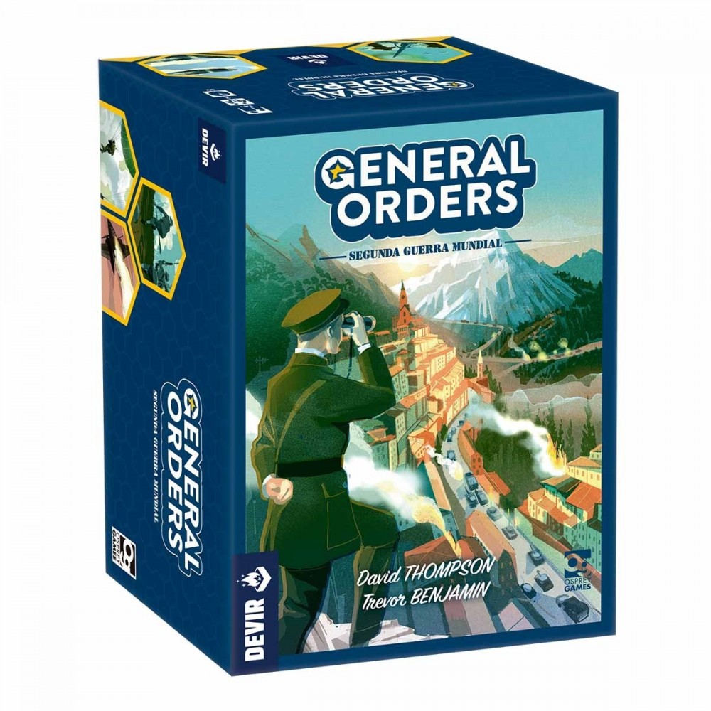 Devir - General Orders, Juego De Mesa Para 2 Jugadores Y A Partir De 14 Años