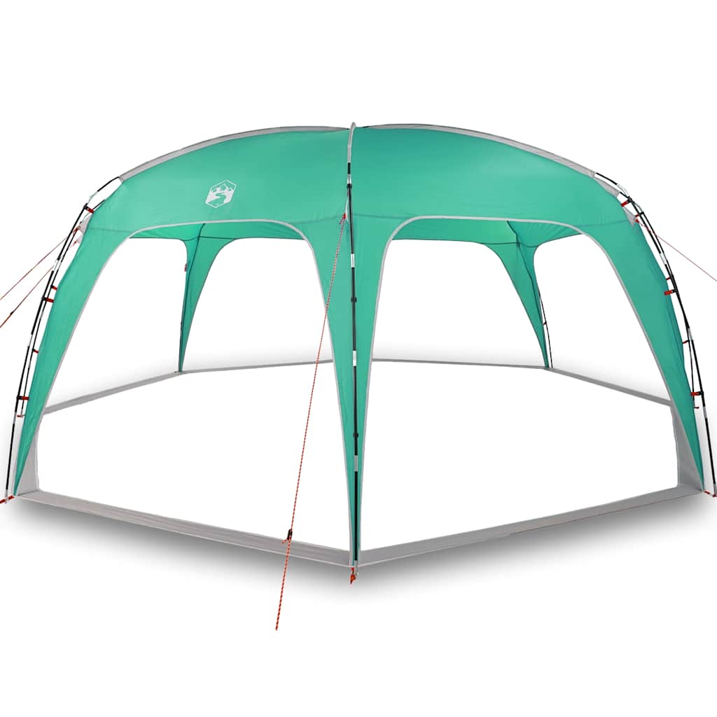 vidaXL Tienda de fiesta impermeable verde mar