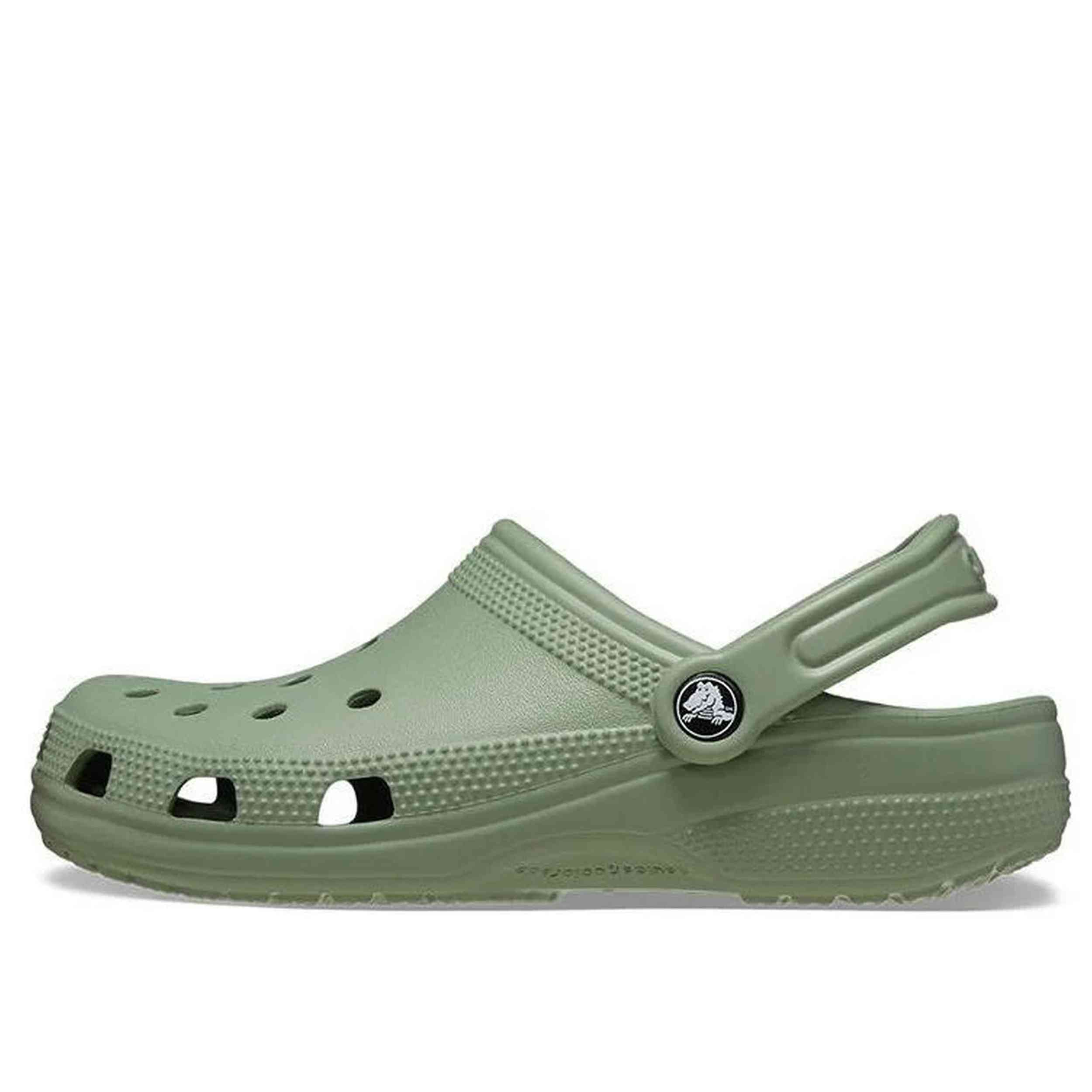 Zuecos Crocs modelo 10001-308. para hombre y mujer en color Verde