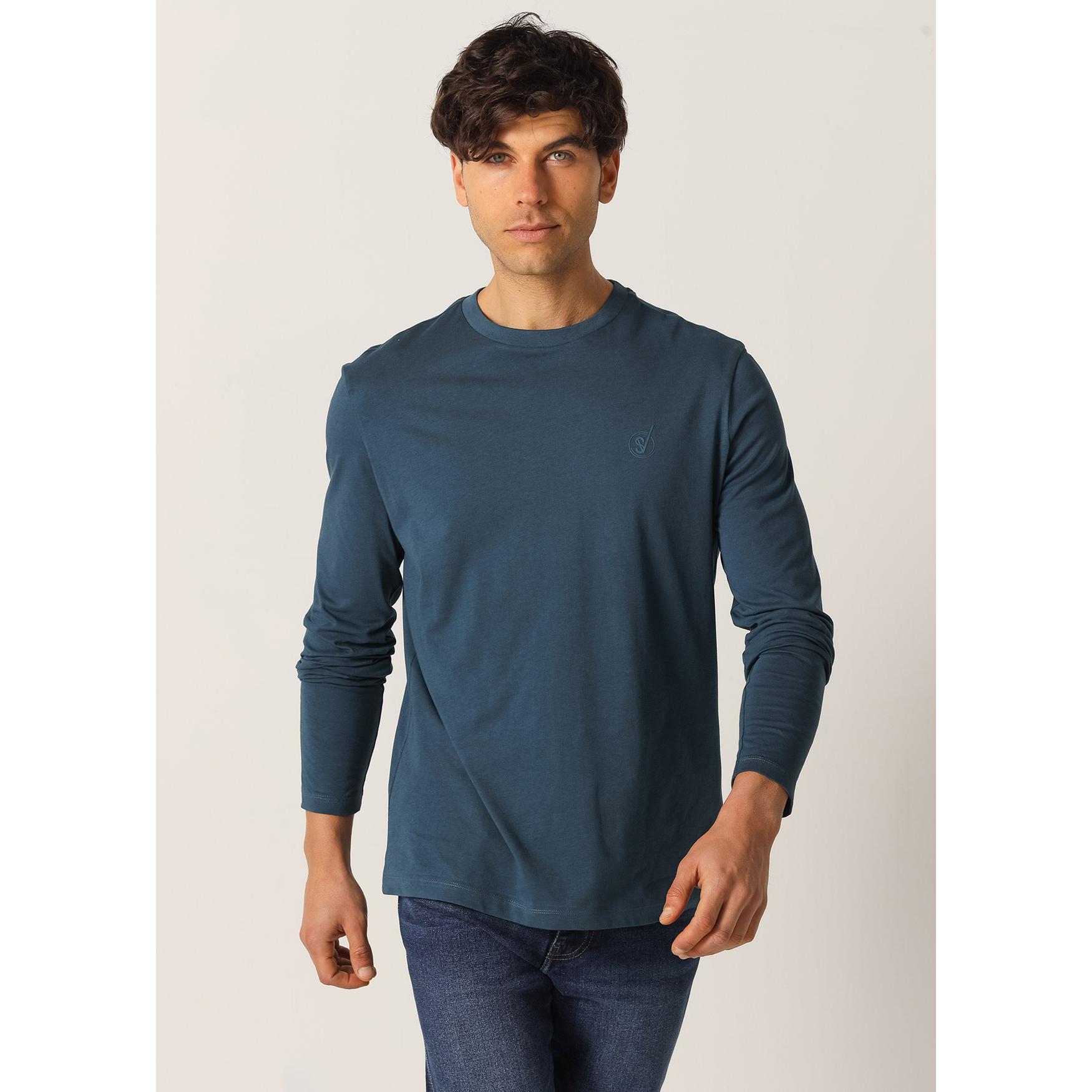 SIX VALVES - Camiseta basica de manga larga