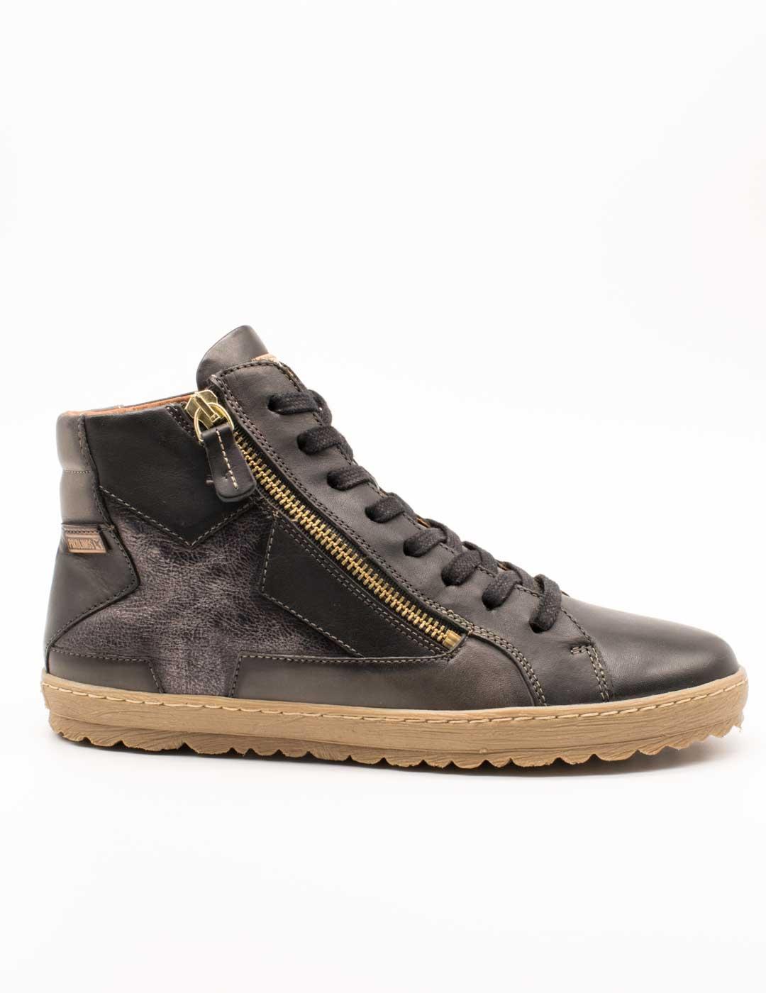 Botín Pikolinos 901-8518C2 Lagos Black de Mujer