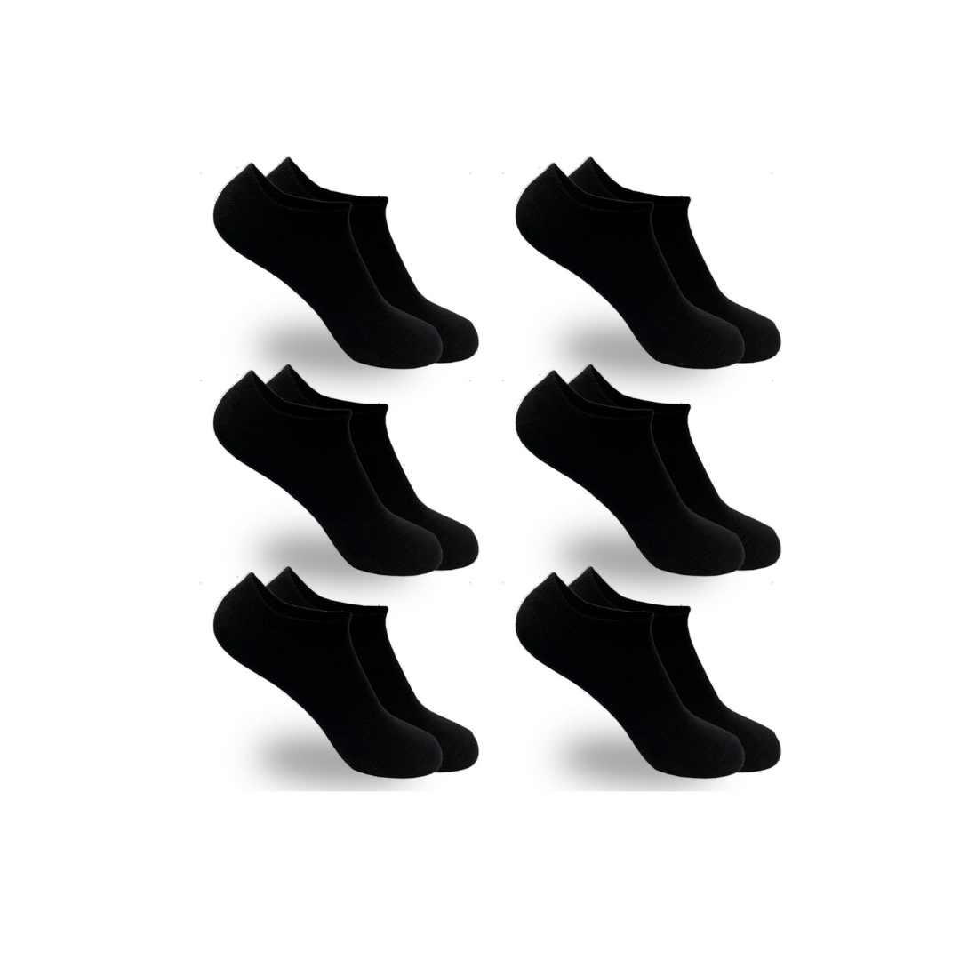Home Solazzia - Pack de 12 Calcetines Tobilleros Hombre y Calcetines Tobilleros Mujer -Algodón de Calidad, Suaves y Cómodos