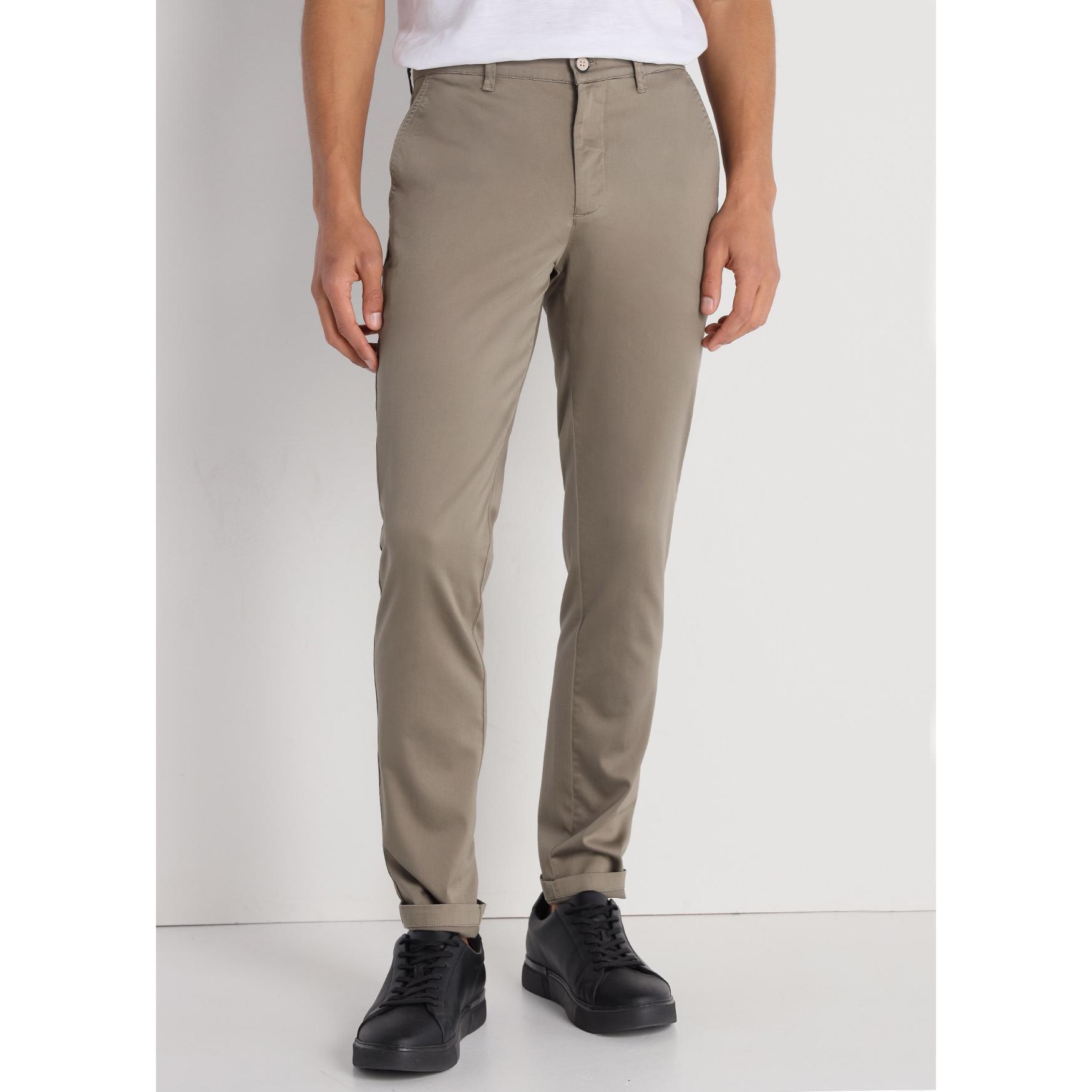 Pantalon Chino Caja Media Slim Fit - Tallaje en Pulgadas- Tallaje en Pulgadas