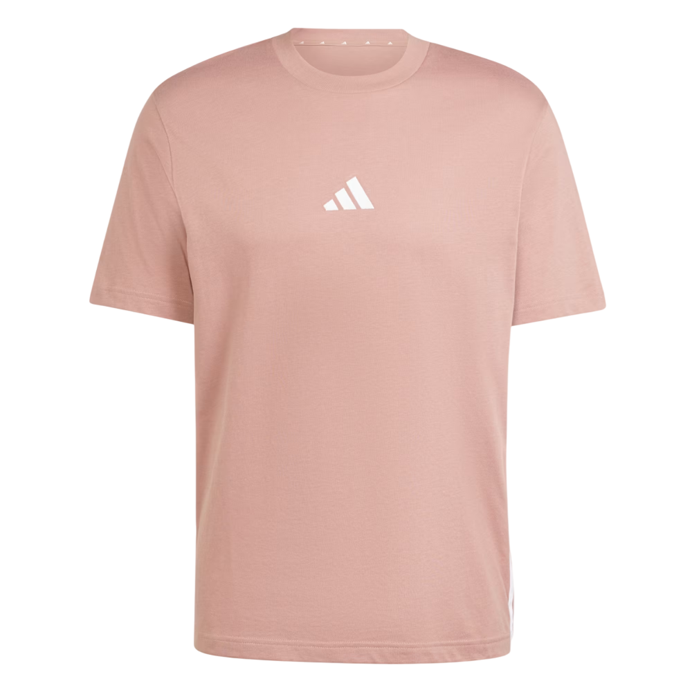 ADIDAS 3S SJ T CAMISETA MAUVE/BLANCO PARA HOMBRE