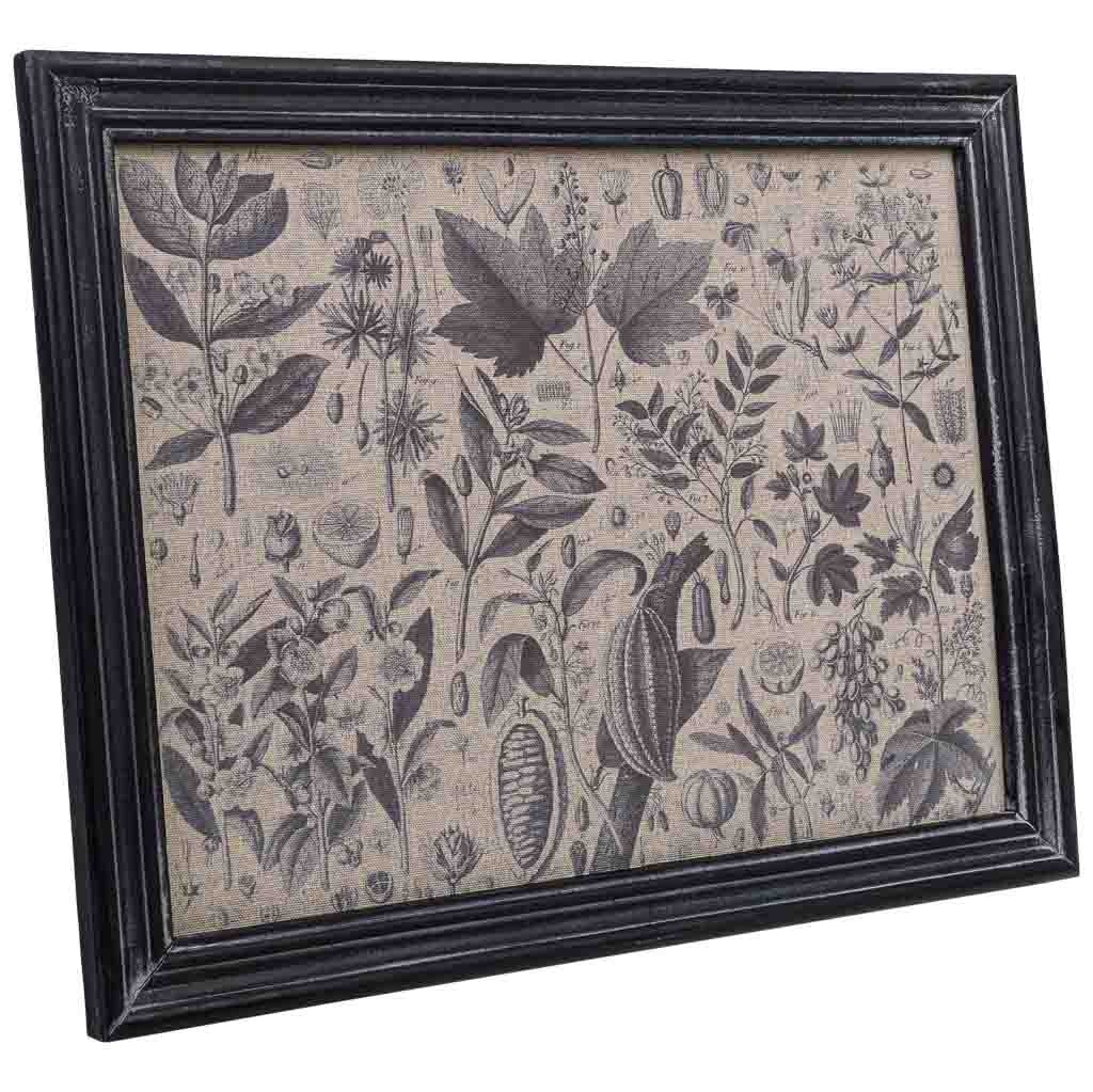 Wonderlust Deco - Cuadro de tela impresa y marco de madera 33x43x1,8 Multicolor 33x43x1,8