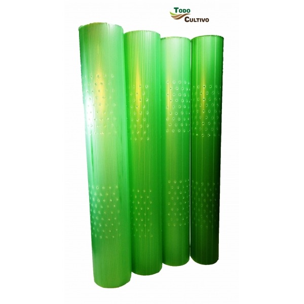 Protector arbol 80 cm. altura. Perforado y biselado. Pack 4 und.
