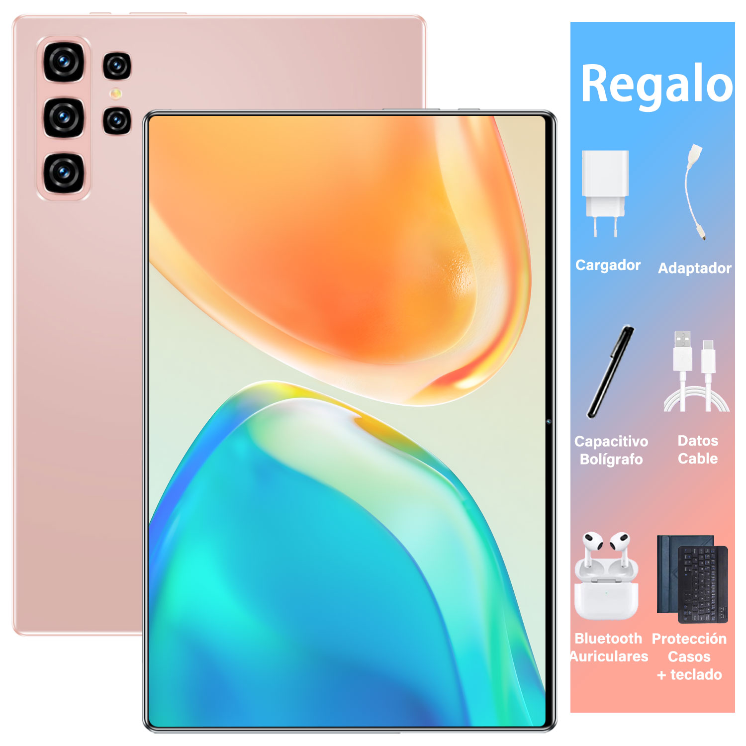 Global Version 10.36 inch Original Tablet HD 4K Android 13 16GB+1T 20000mAh 5G Dual SIM Bluetooth WiFi GPS Tablet