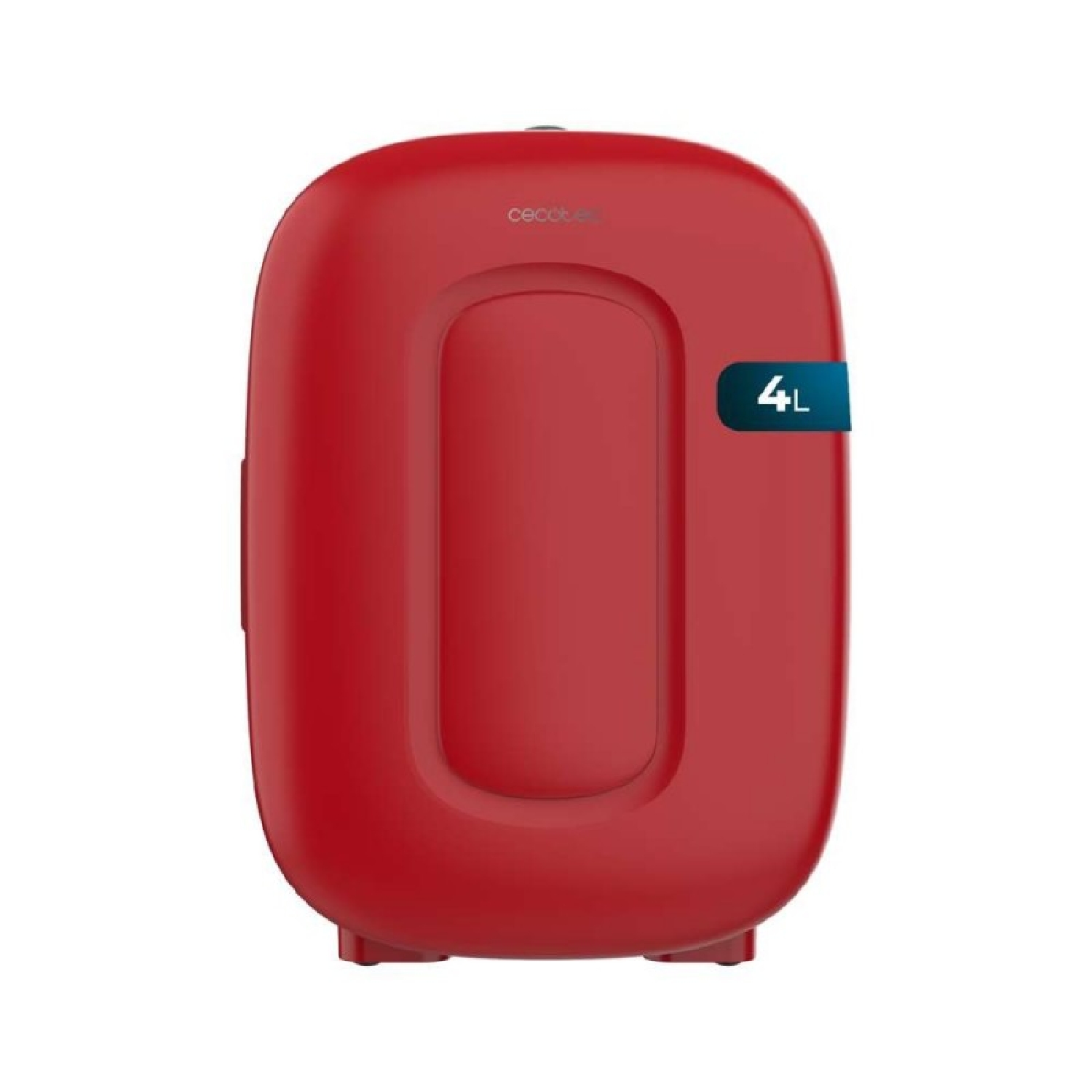 Cecotec Mini Frigorífico Bolero MiniCooling 4L Capri Red. Funciona a 12V y 220V, Especial para Coche y Caravanas