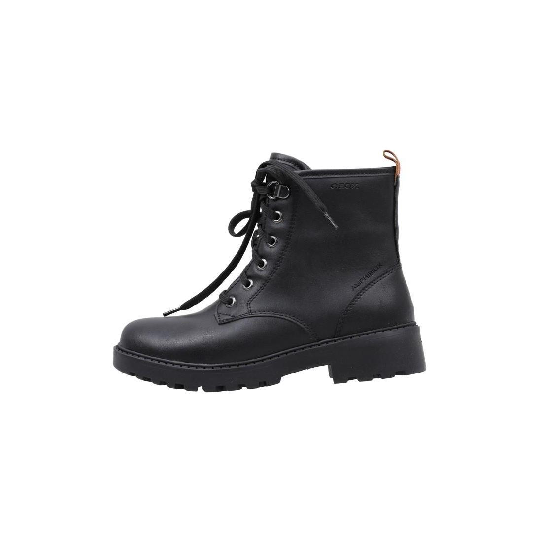 Geox J CASEY GIRL B ABX D BOTÍN PLANO niña Negro