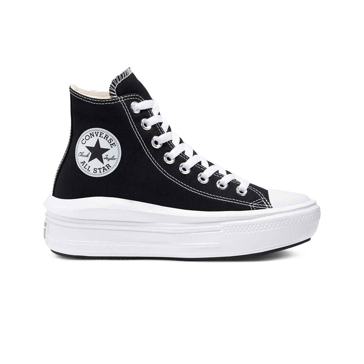 Zapatilla Mujer Converse Move Hi Top Negra