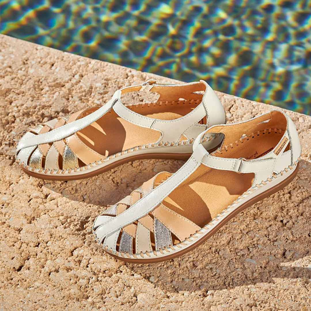 Sandalias Pikolinos modelo Mdw8K-0705C1 en color Beig