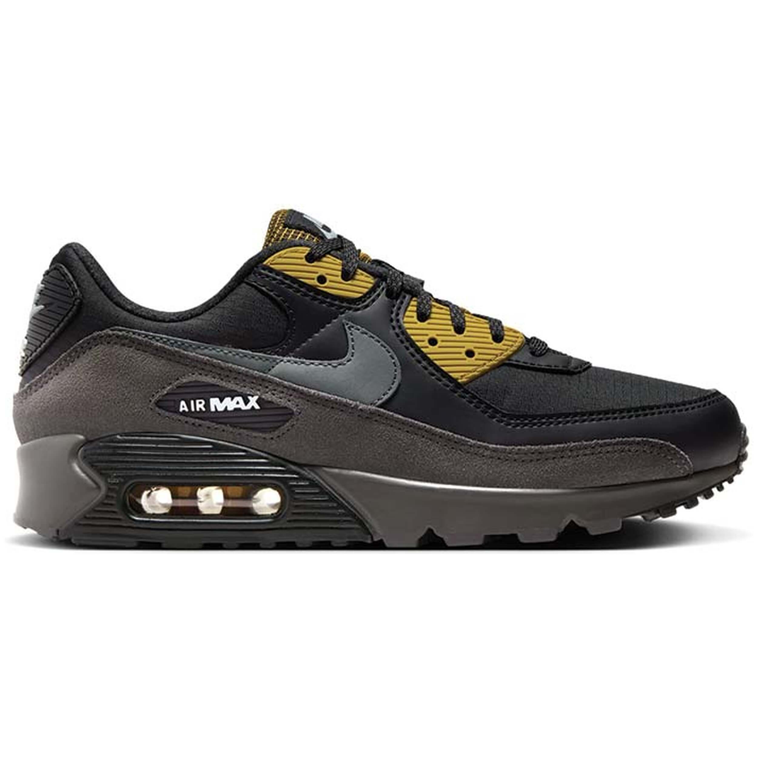Zapatillas Nike Air Max 90 para hombre en color negro