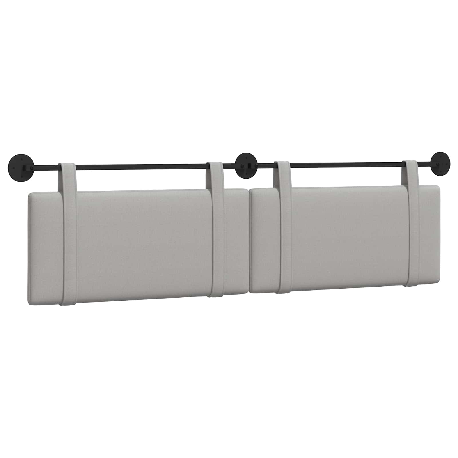 vidaXL Cabecero colgante Tela 190 x 55 x 5 cm Multicolor