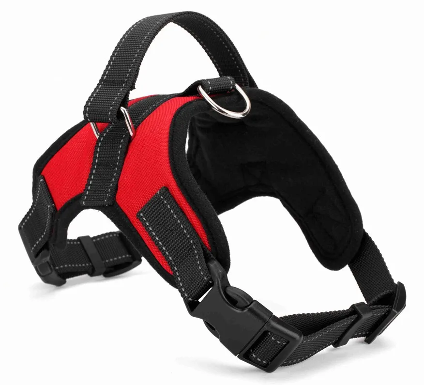 TK Harnés Para Perros De Talle Rápido Y Respirable Material De Nylon Ajustable Para Mascotas Vest Harnés Para Exterior Todas Las Estaciones