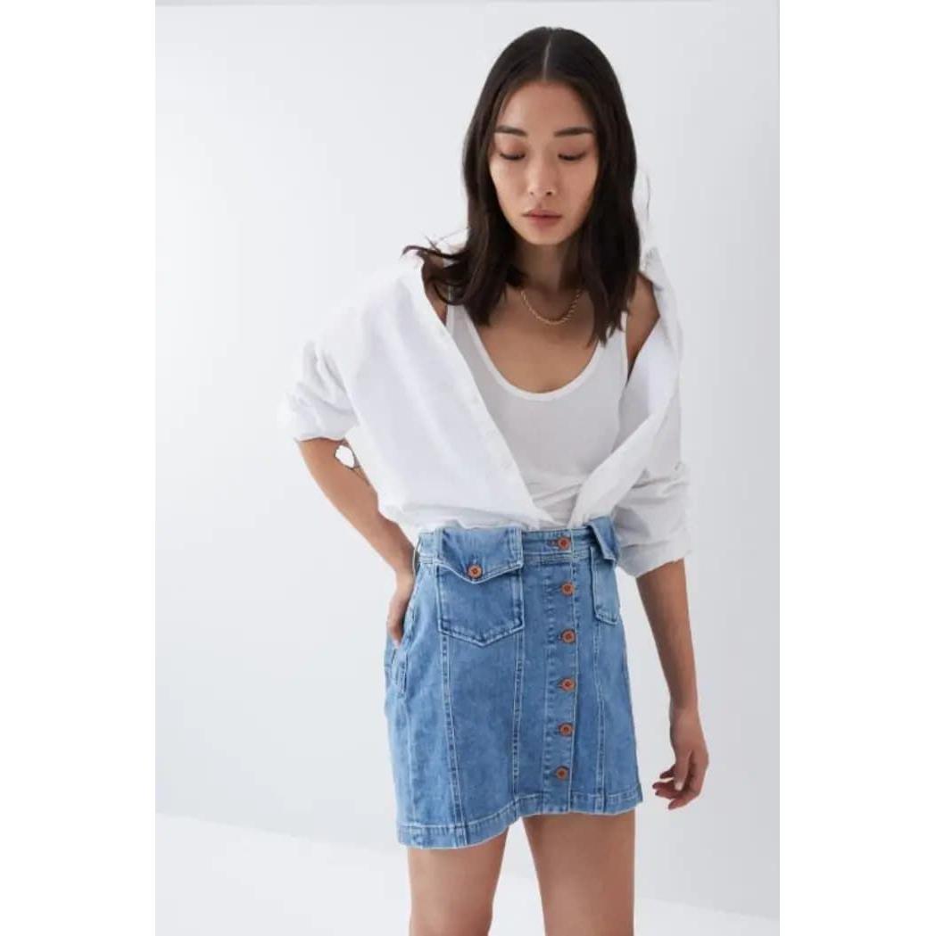 Mini skirt Salsa 126364 8501 denim