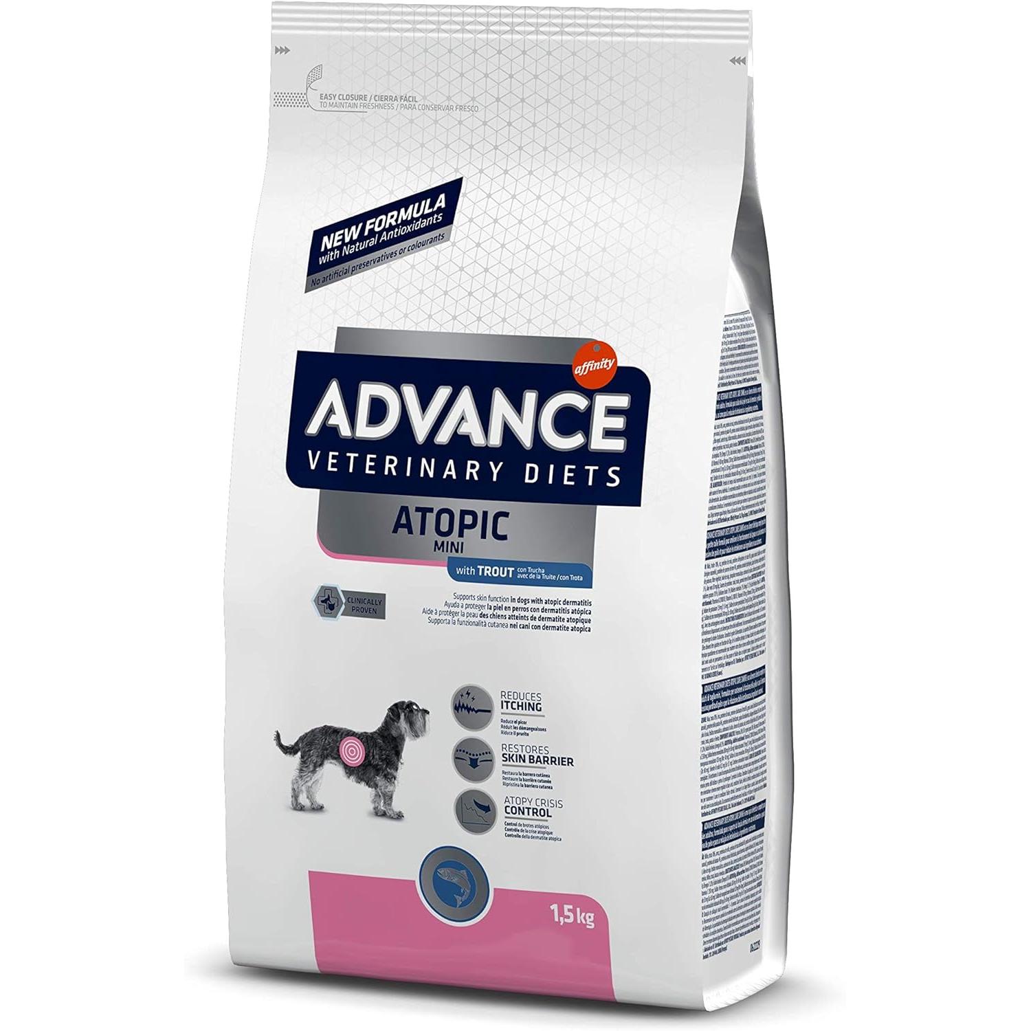 1.5 Kg ADVANCE VETERINARY DIETS MINI ATOPIC PIENSO PARA PERROS