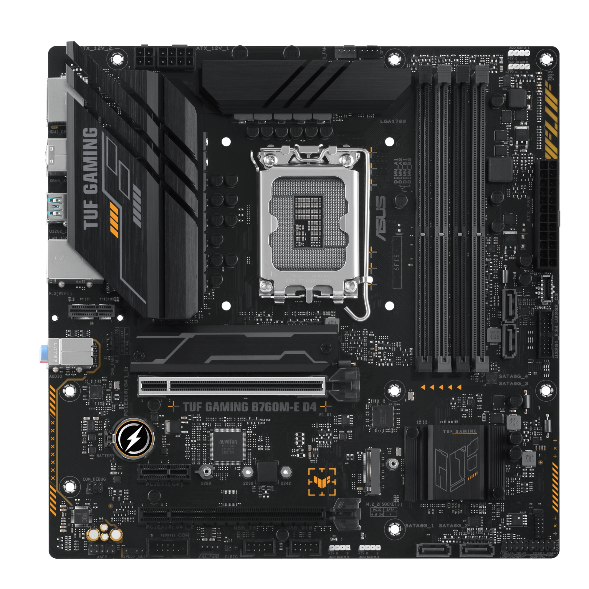 TUF GAMING B760M-E D4 Intel B760 LGA 1700 micro AT ASUS 90MB1E90-M0EAY0