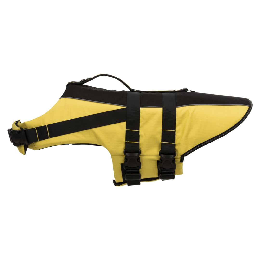 TRIXIE Life vest, XS: 28 cm, yellow/black
