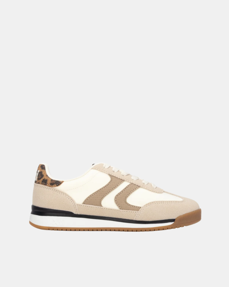 XTI 154059 Zapatillas Colegiales Infantil Beige