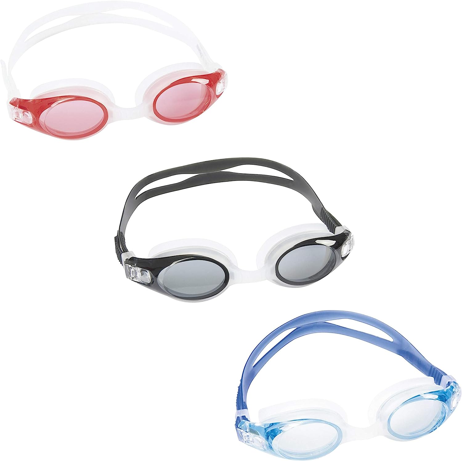 Gafas de Natación Bestway para Niños/adultos Protección UV, Ajuste Cómodo Color Surtido 1 unidad