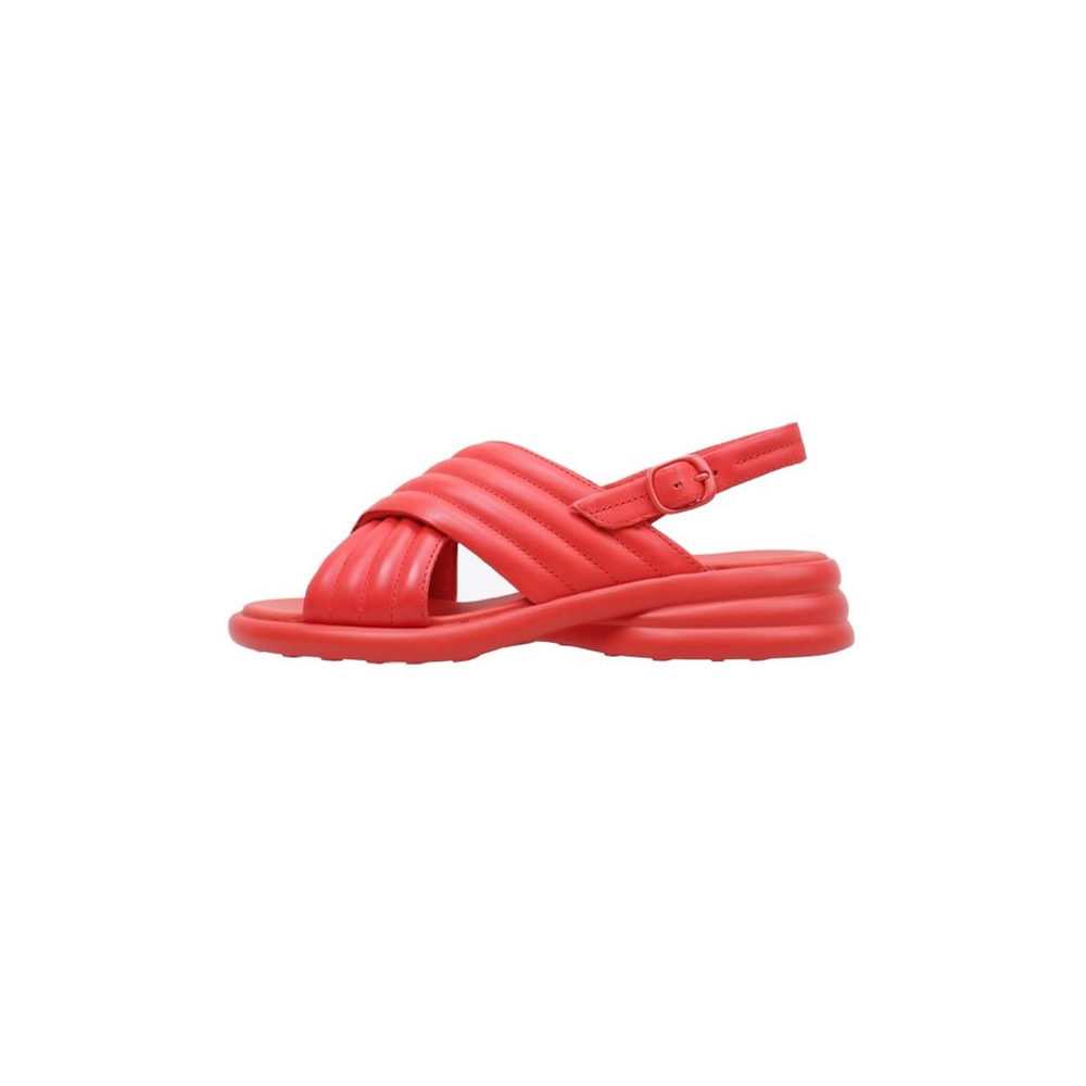 Camper K201494 Sandalia Con Cuña mujer Rojo