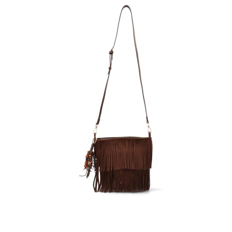Bolso bandolera pequeña ETIKA b30146 coffee