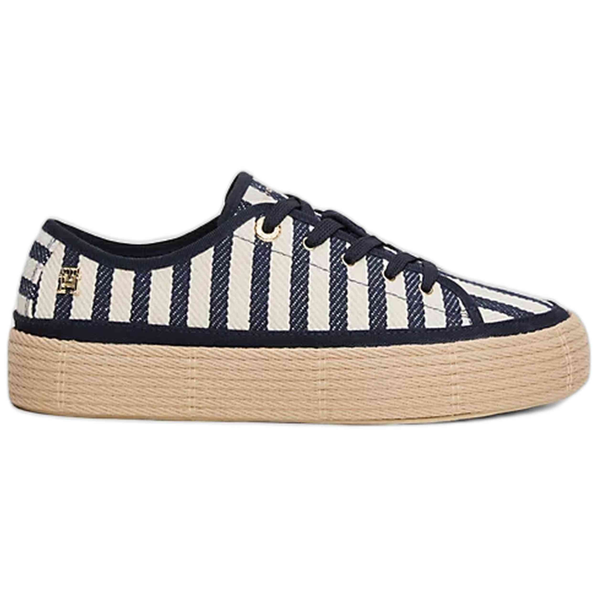 Zapatillas Tommy Hilfiger modelo FW0FW086460GZ para Mujer en color Negro