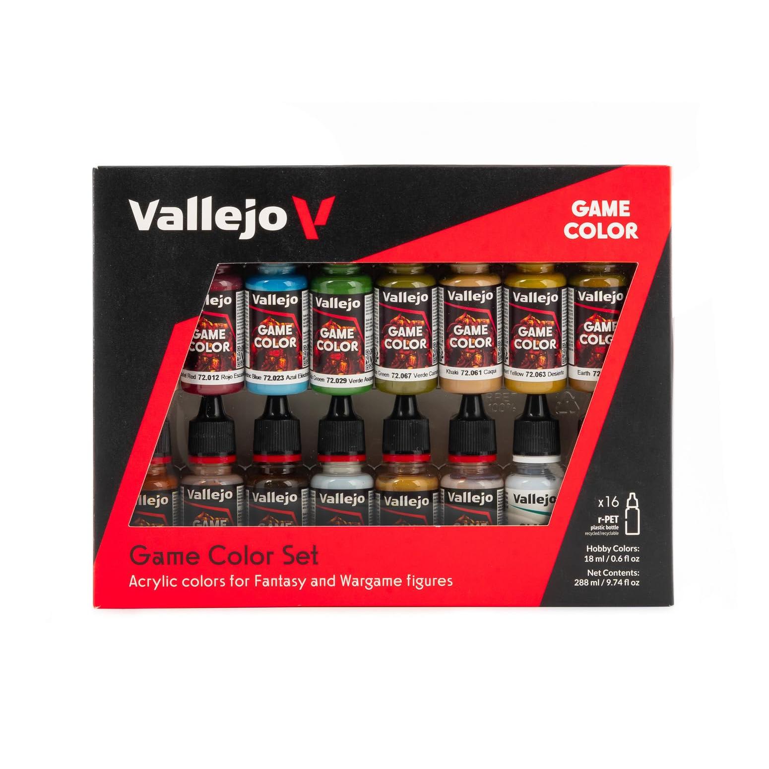 Vallejo New Game Color Set Especialista 16 Frascos