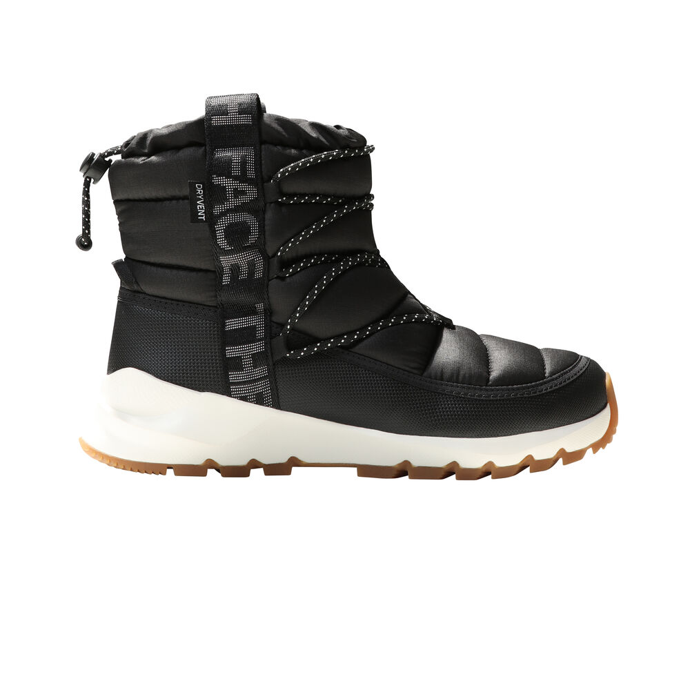 Botas Negras Impermeables de Invierno The North Face con cordones ThermoBall Black