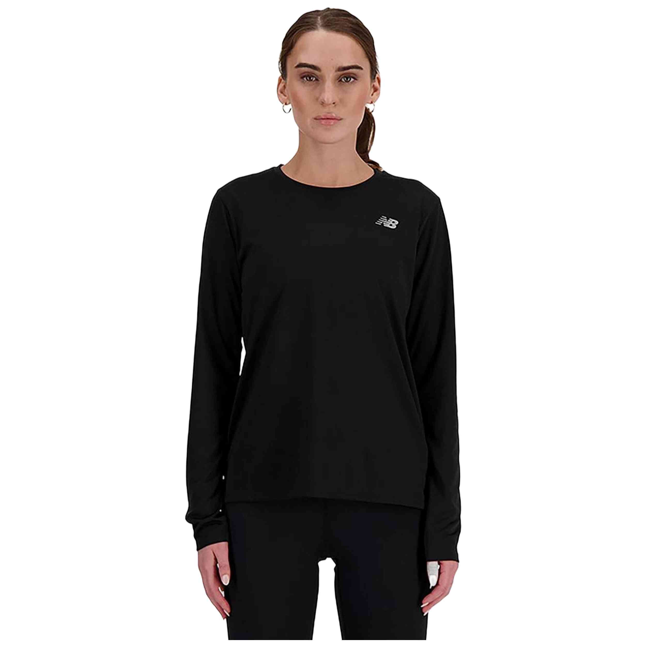 Sudadera New Balance modelo WT41225BK para Mujer en color Negro