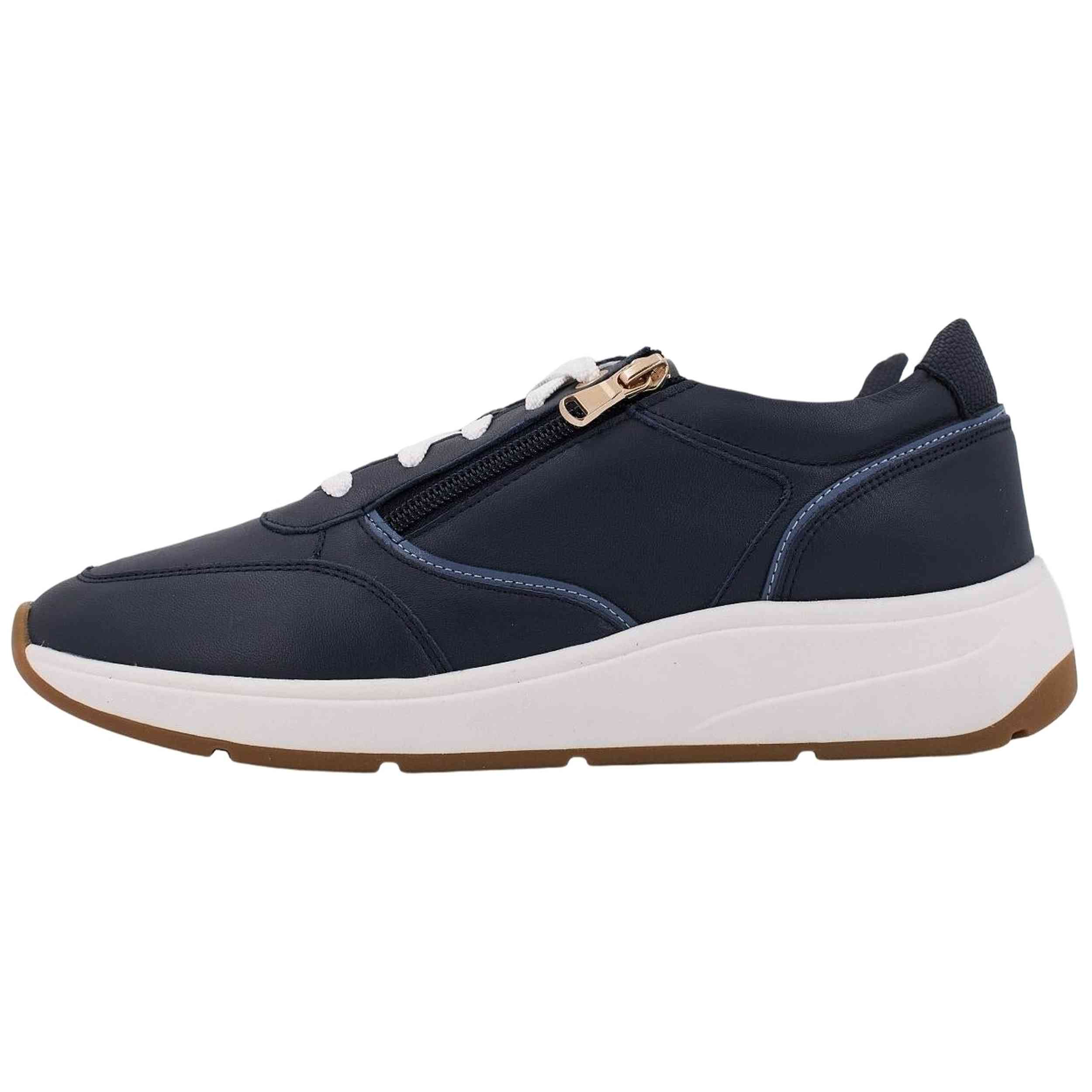 Zapatillas Geox modelo Cristael "Azul Marino" para Mujer en color Azul