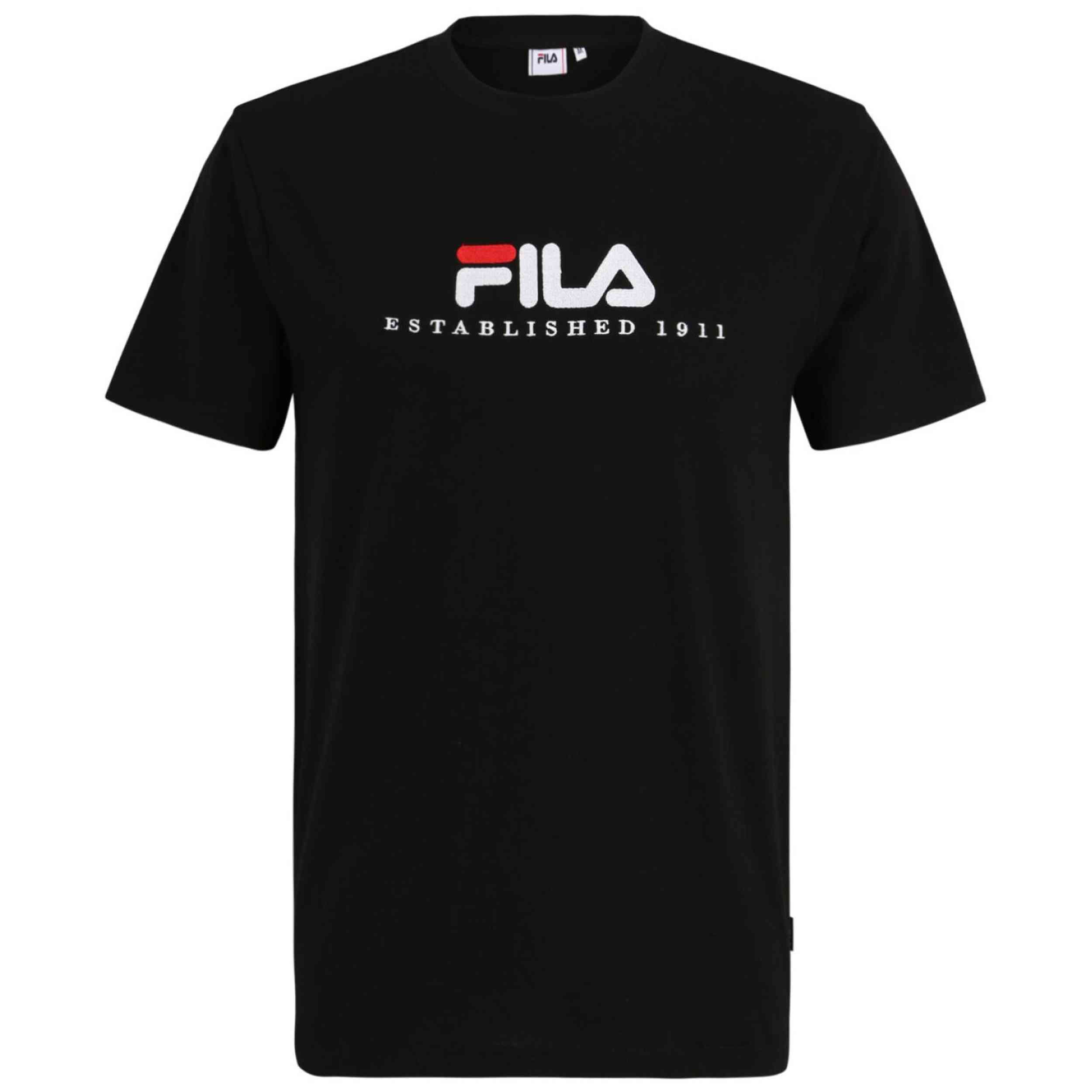 Camiseta De Manga Corta Fila modelo FAU0200-60084 para Hombre en color Negro